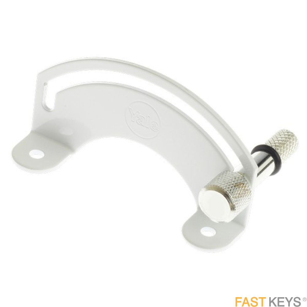 Yale letter box restrictor, chrome