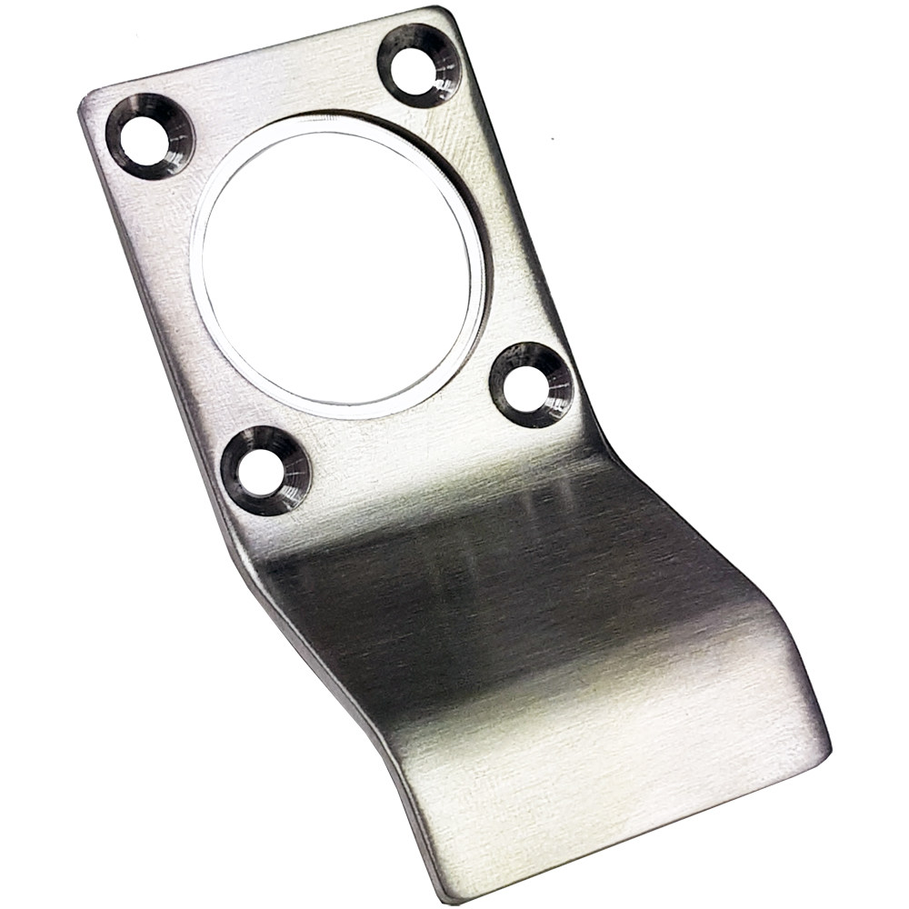 Rim Cylinder Pull Satin Stainless Steel Door Pulls and Keyhole Escutcheons