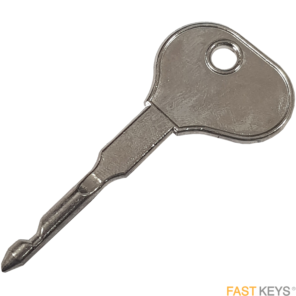 BH2 Bosch Industrial pre-cut key for use with industrial & plant vehicles.