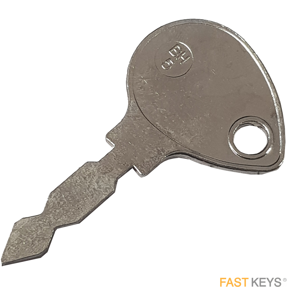 BH5 Bosch industrial pre-cut key for use with industrial plant vehicles