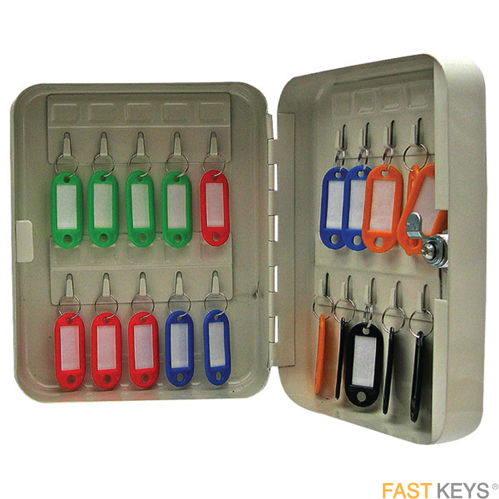 KC20 - 20 hook key cabinet