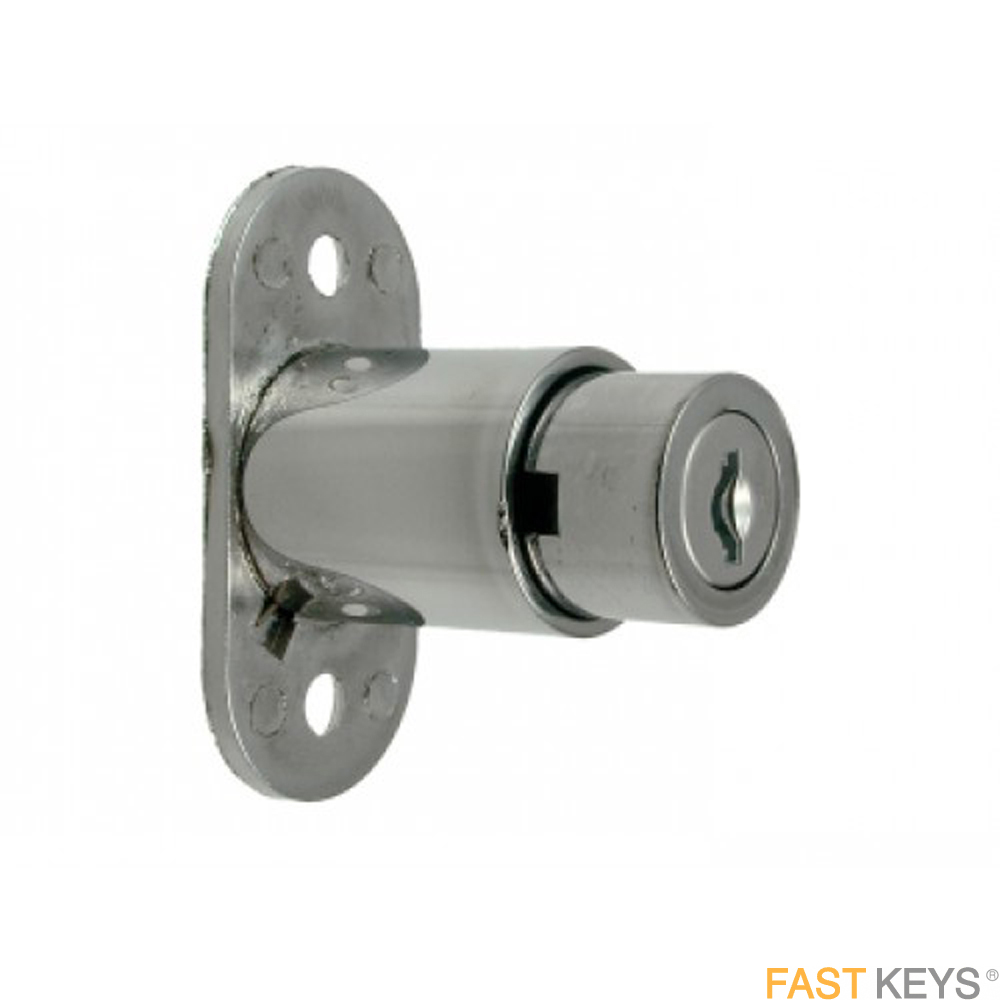 Lowe and Fletcher L&F 5860 Sliding Door Lock - Push Operated