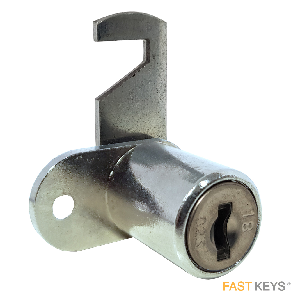 Lowe and Fletcher L&F 5814 Tambour Lock with hooked cam