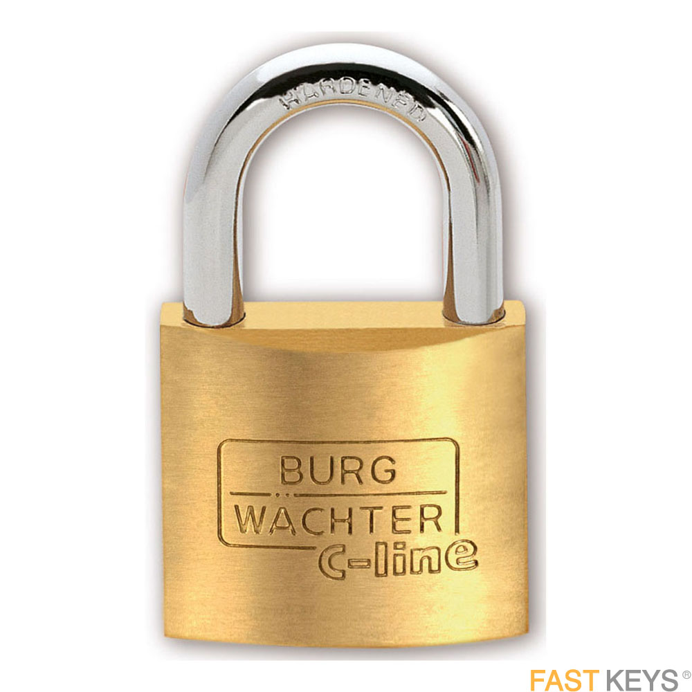 BURG WACHTER Padlocks - Keyed - Standard shackle