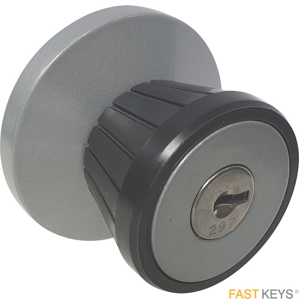 Lowe and Fletcher L&F 1605 Knob Locking handle for a right hand hinged door