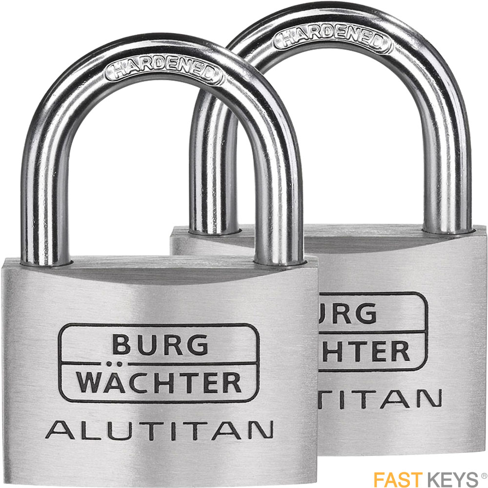 BURG WACHTER Padlocks - Keyed - Standard shackle