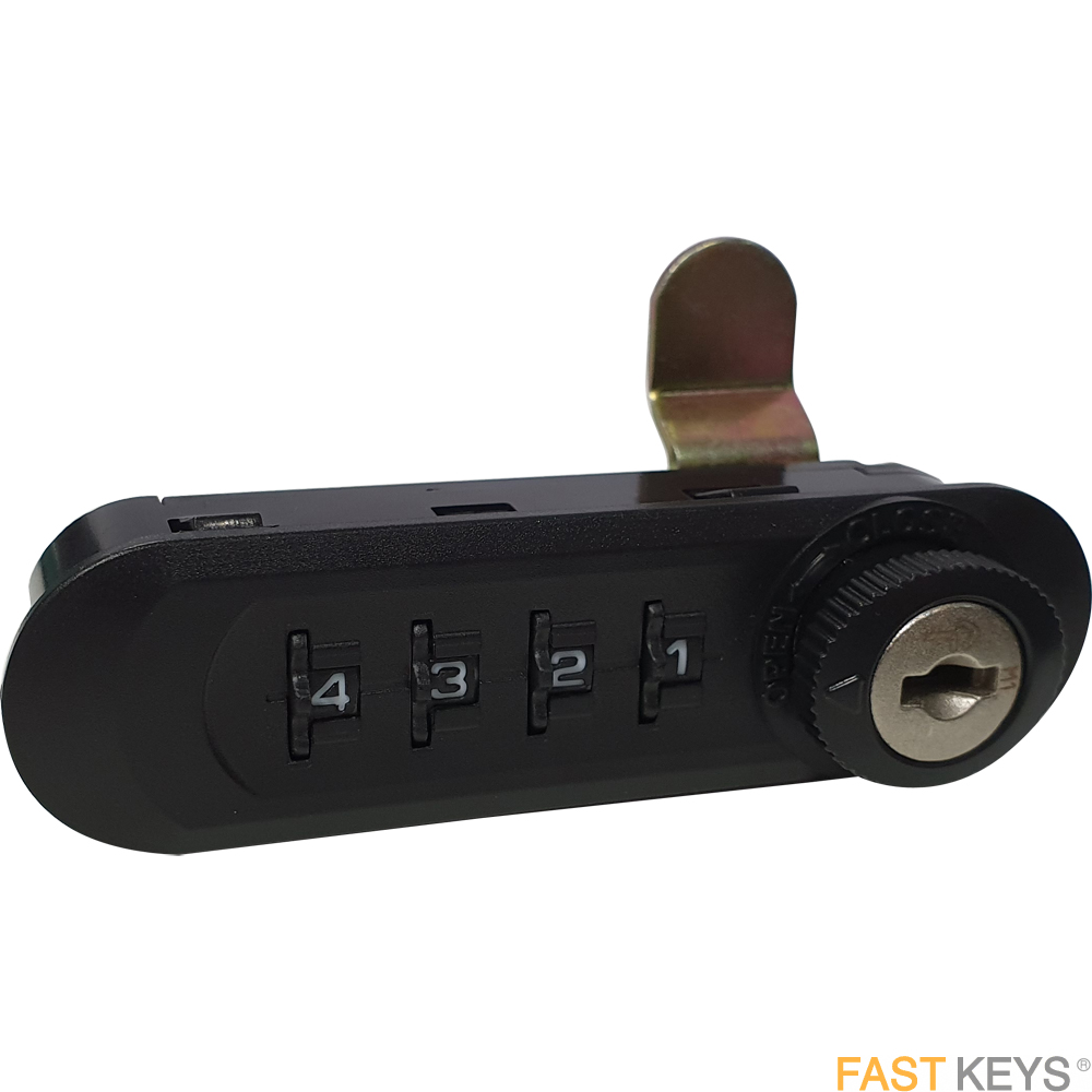 CyberLock 4 wheeled combination lock 821 & 822 - Left hand (Triumoh lock ref: 94268)