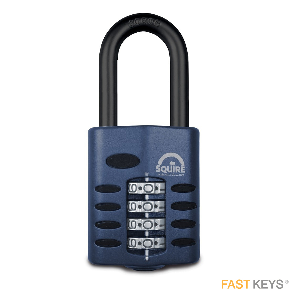 SQUIRE Padlocks - Combination - Long shackle