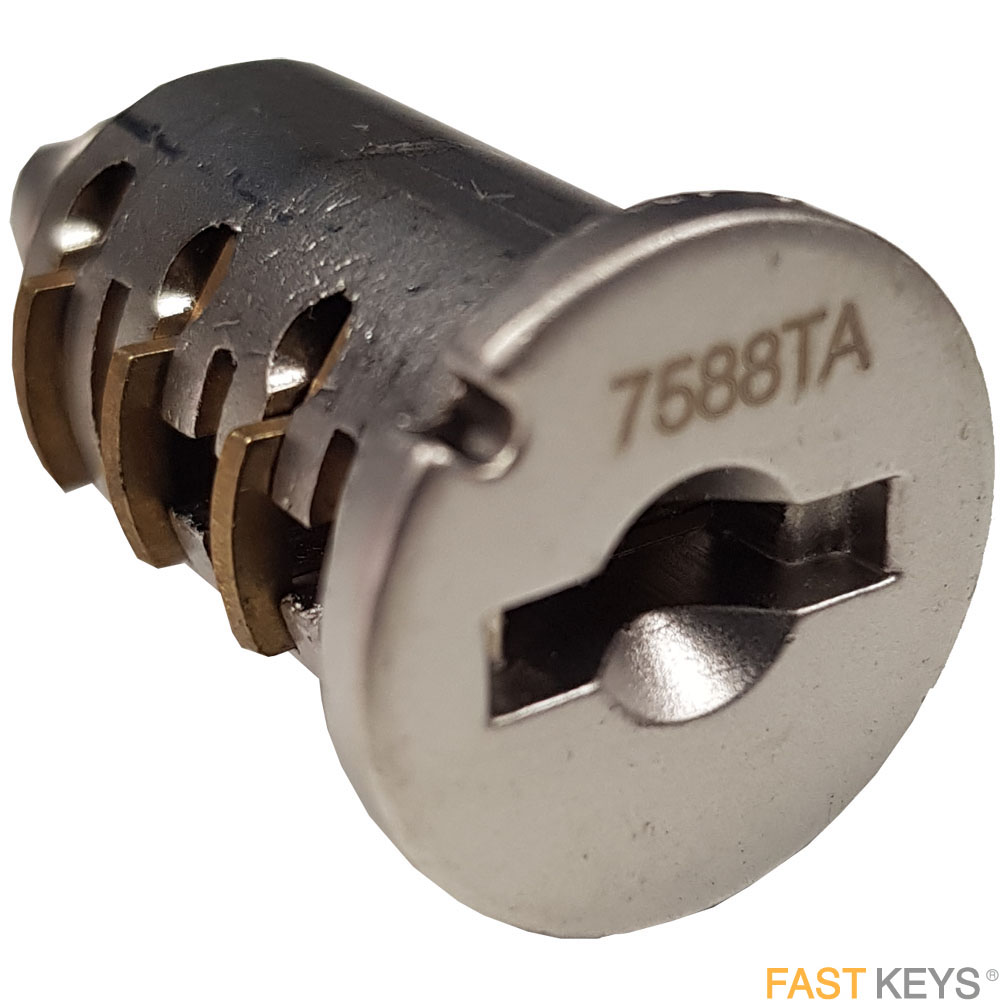 Huwil TA cylinder with 2 metal keys