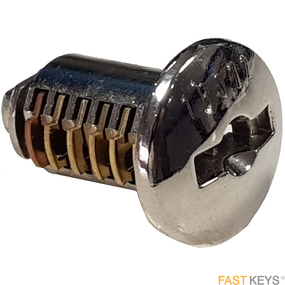 MLM Z25 16.5mm cylinders c/w 2 keys, Keyed Alike 18036