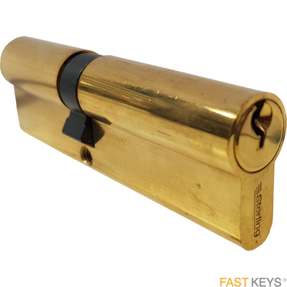 Jumbo Escutchton Euro Profile Self Adhesive Brass Finish. Door Pulls and Keyhole Escutcheons