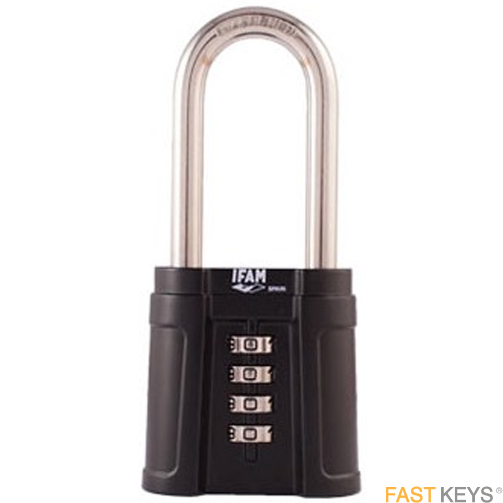 IFAM Padlocks - Combination - Long shackle