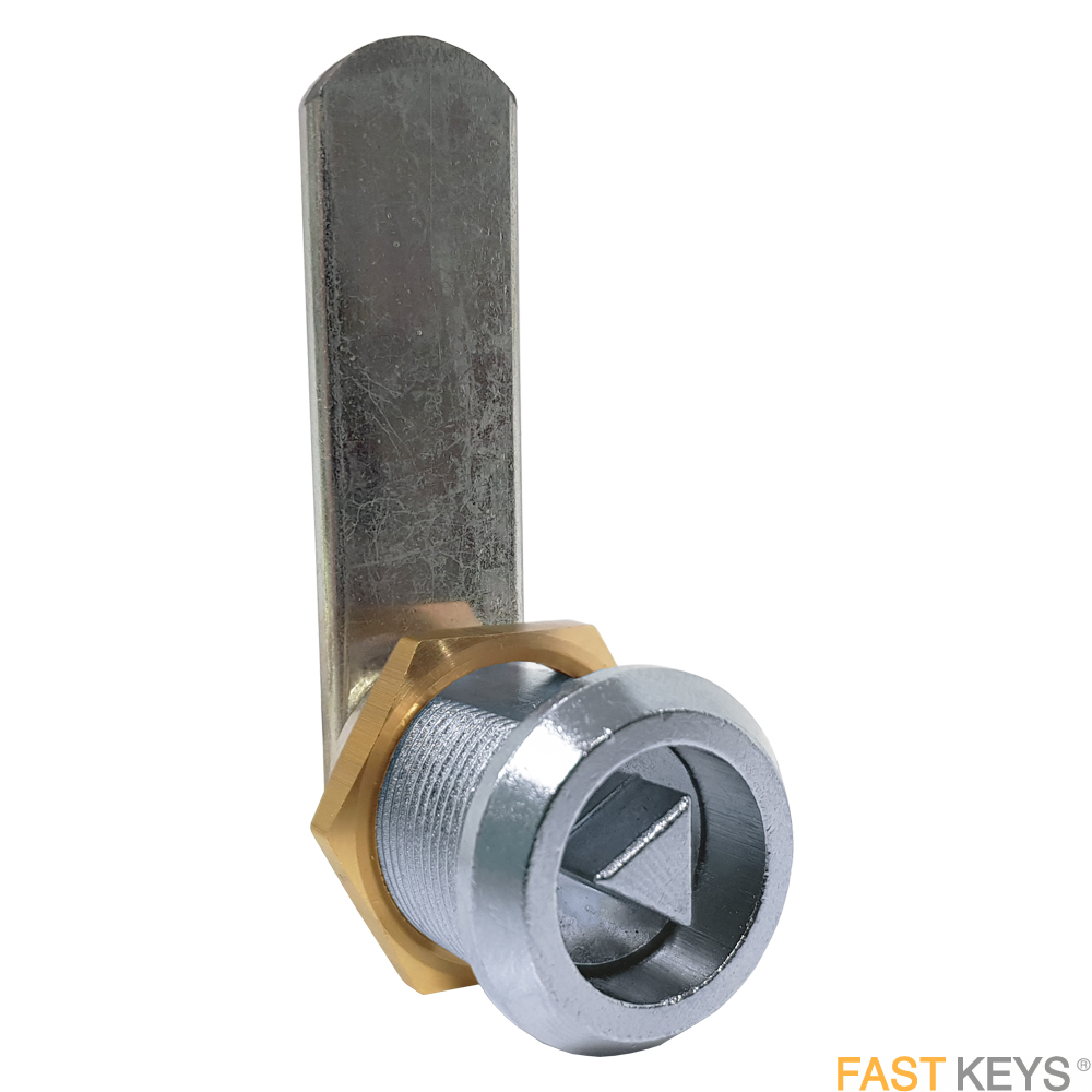 L&F C073 20mm Budget Lock with 6mm Triangle Key