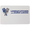 Lowe & Fletcher user card for RFID digital combination lock. RFID Cards