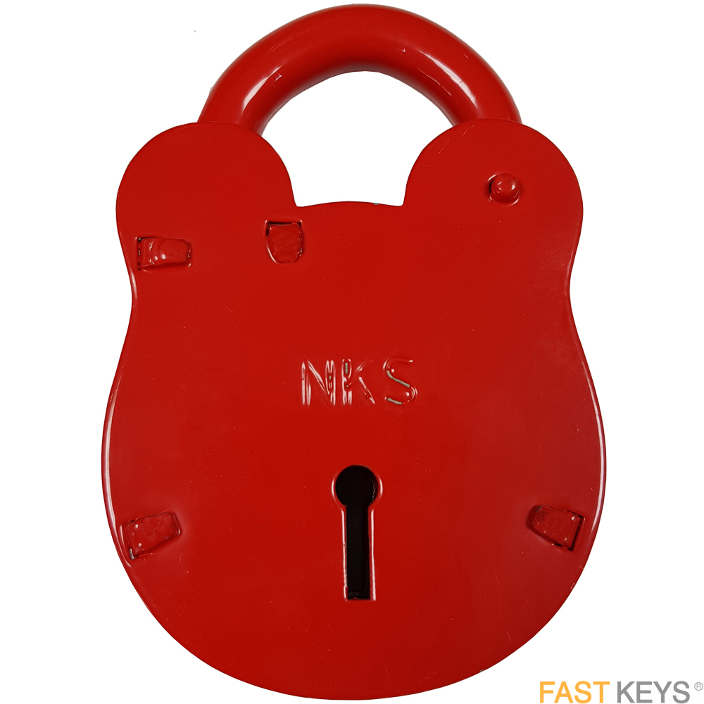 NKS 2 lever padlock, for use with NKS key (keys sold separately)