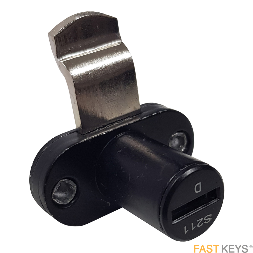 Ojmar Tambour Lock Left Hand - Black Finish