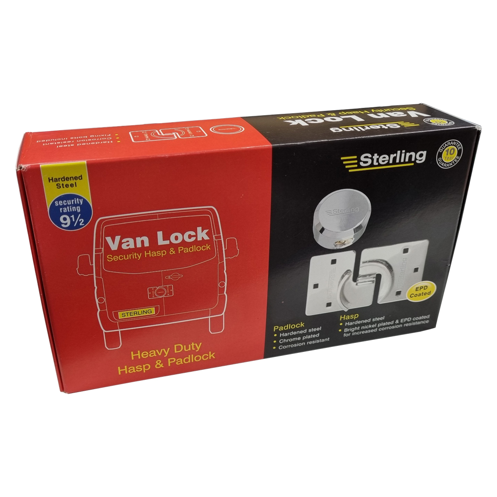 STERLING Hasp and Padlock