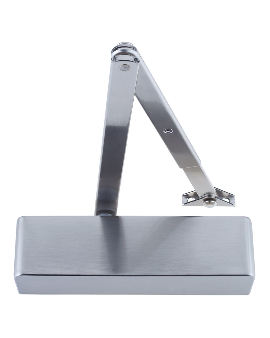 ZOO SIZE 2-4 DOOR CLOSER- SATIN NICKEL Door Closers