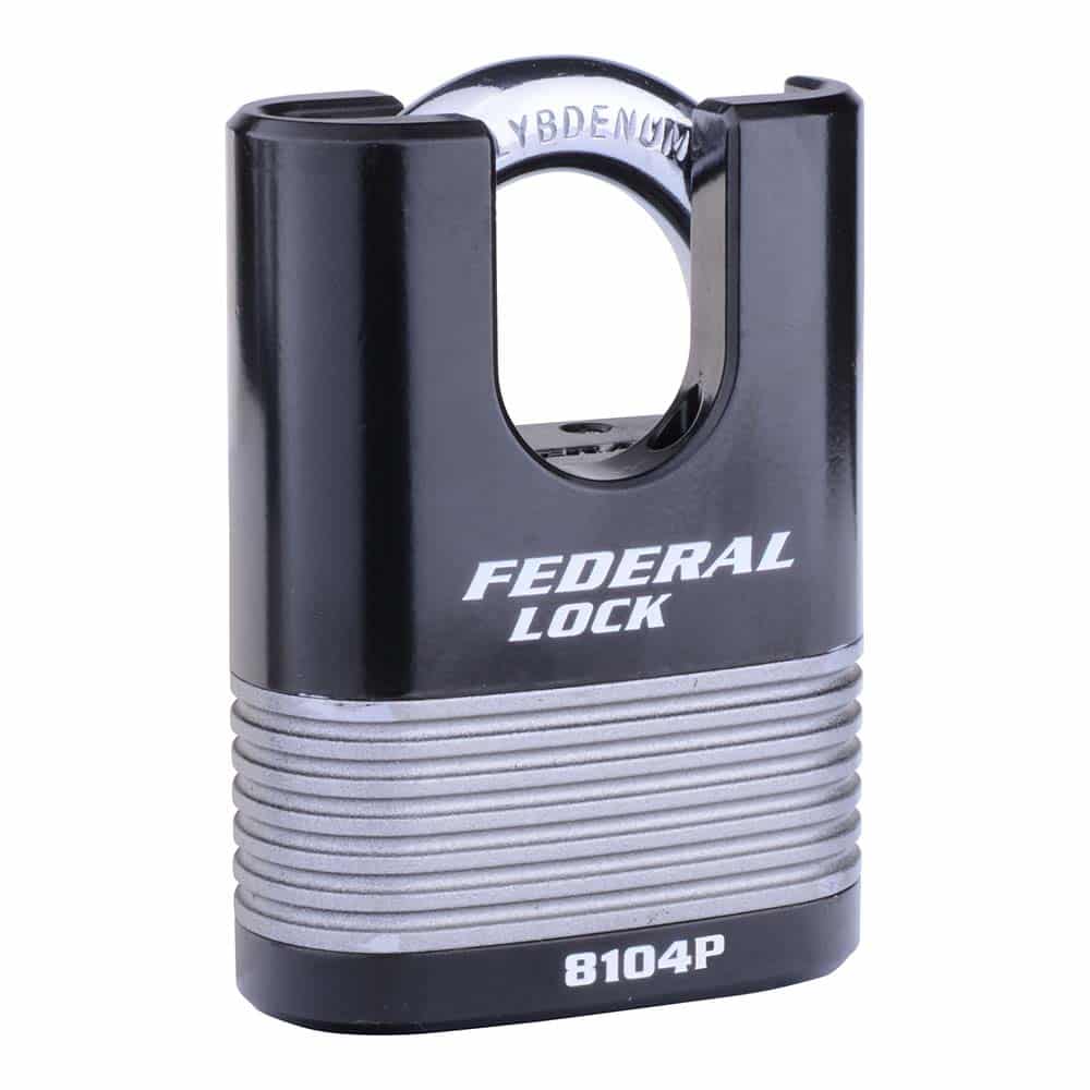 Federal 8104P 63mm Heavy duty laminated body closed shackle