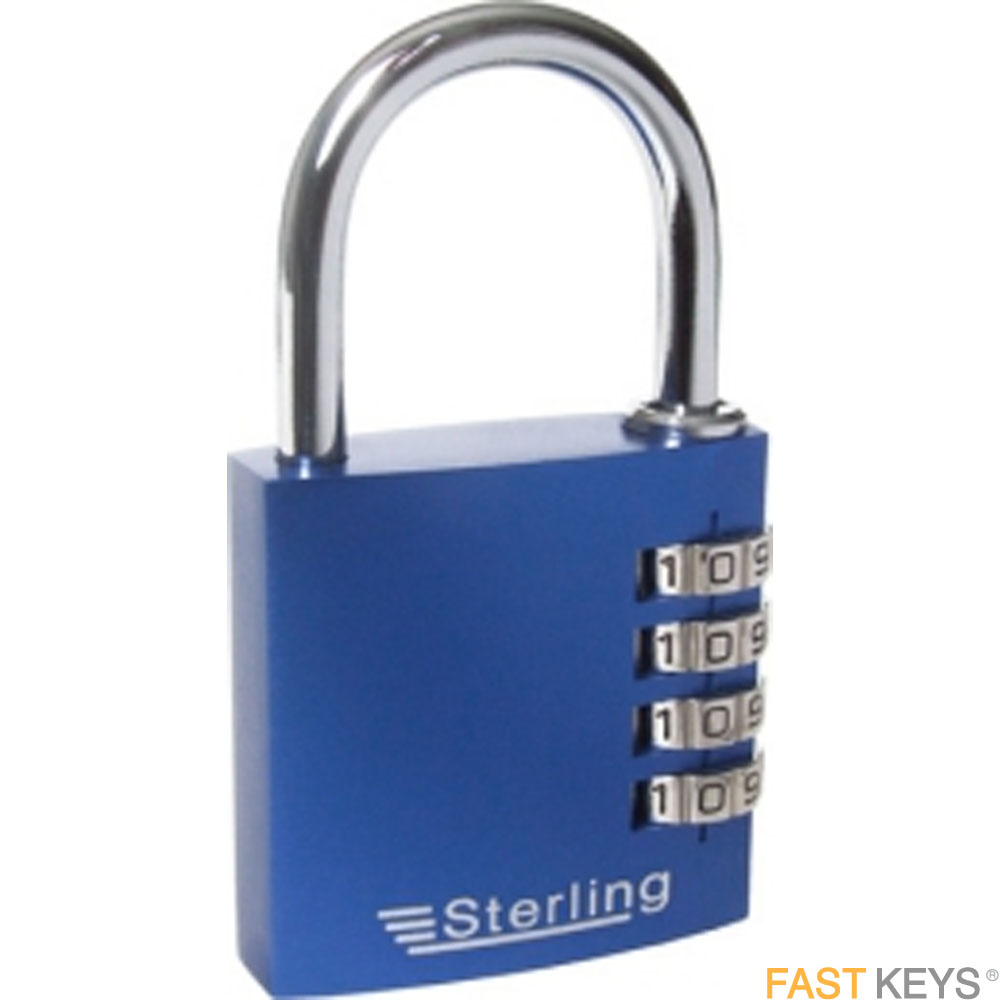 sterling CPL141 BLUE Padlocks Combination,