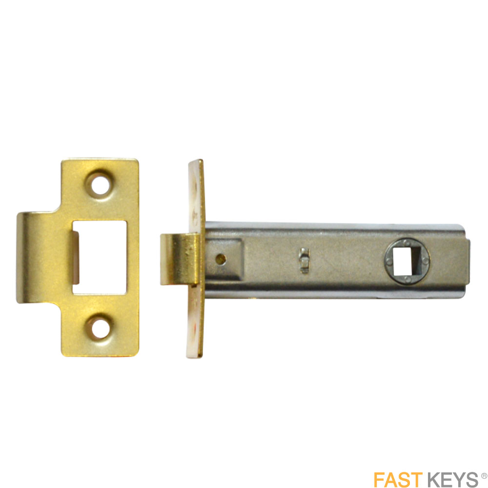 ASEC AS3253 tubular latch 64mm electro brassed Door Latches