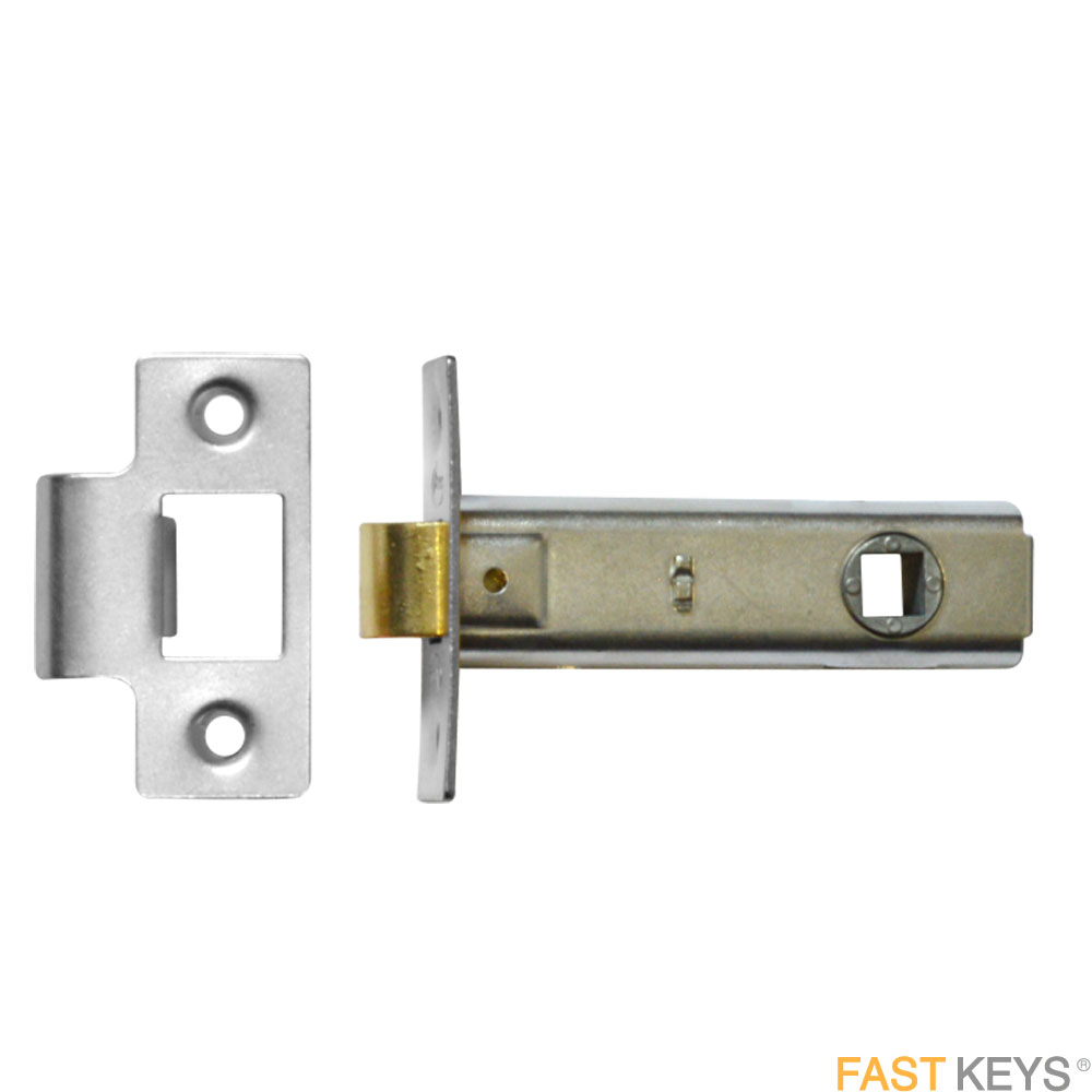 ASEC AS3254 tubular latch 76mm nickel plated Door Latches