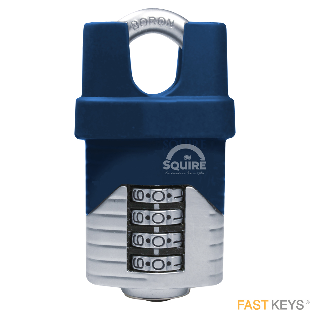 Squire VulcanN 50mm Closed Shackle Combination Padlock