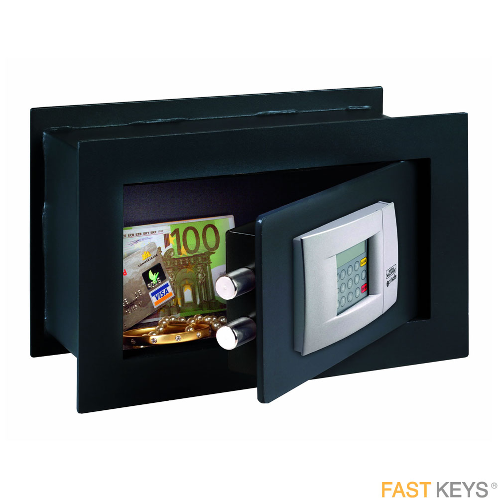 Burg Wachter PW2E wall safe, electronic lock