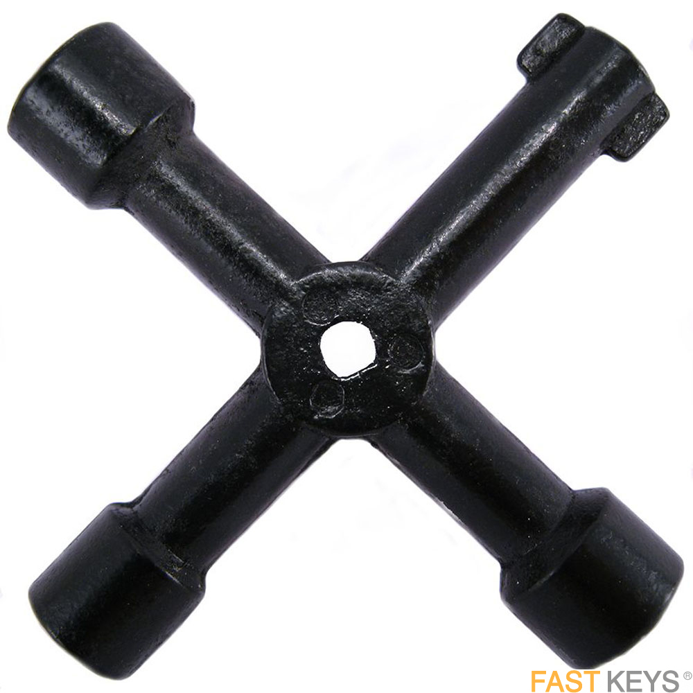 4 way utility key