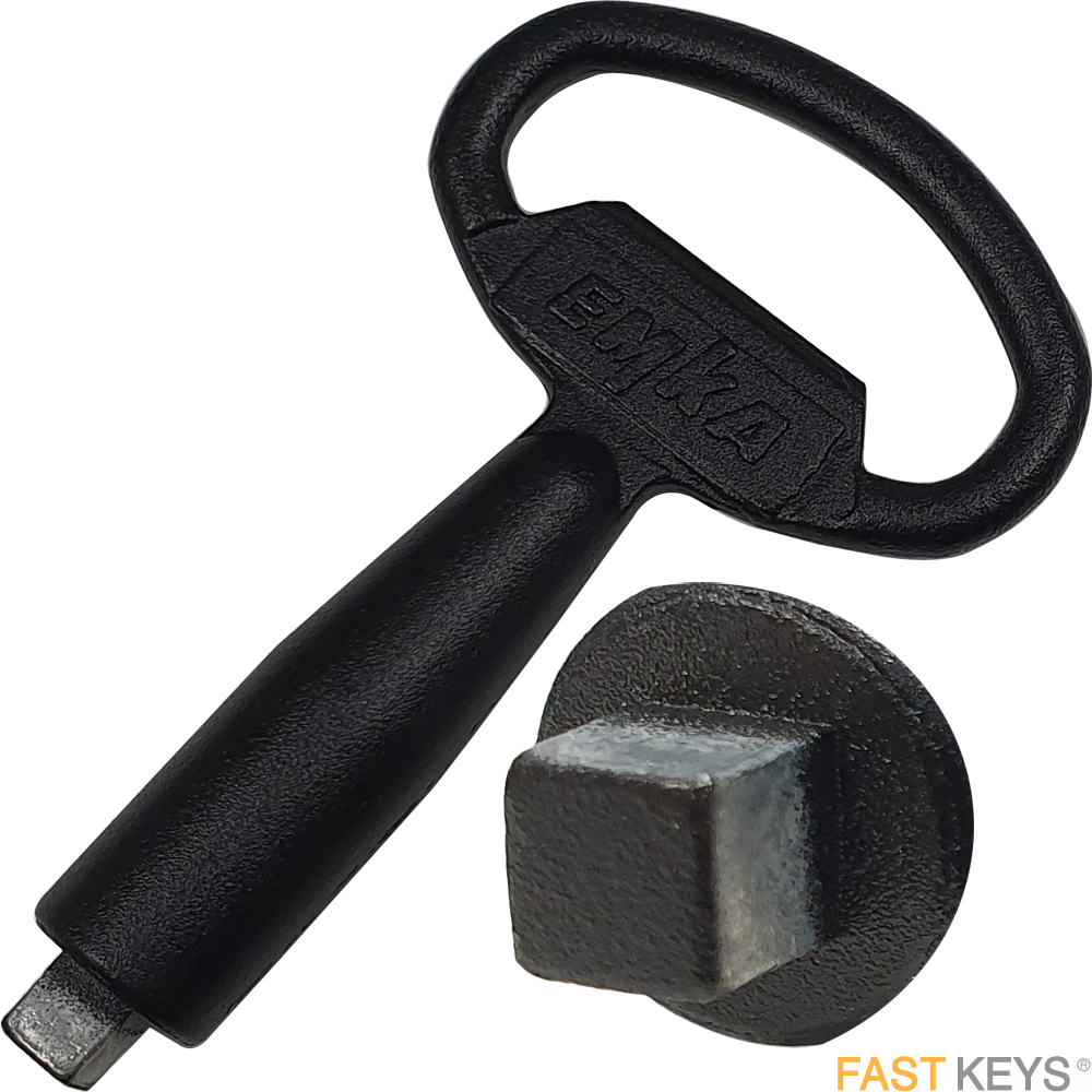 1004-29 EMKA Square Male 6mm Key 