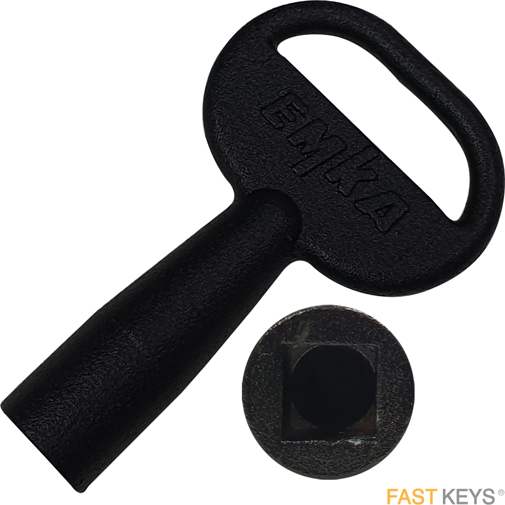 EMKA 1004-20 Form D 6mm Square Small Type Budget Key