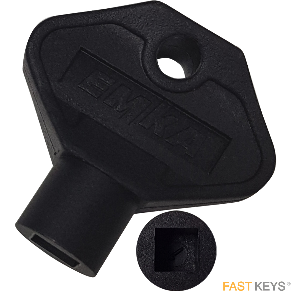 EMKA 1004-36 Form F 7mm Square Budget Key